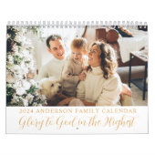 Christelijk geloof gebaseerd op de moderne geloofs kalender (Hoes)