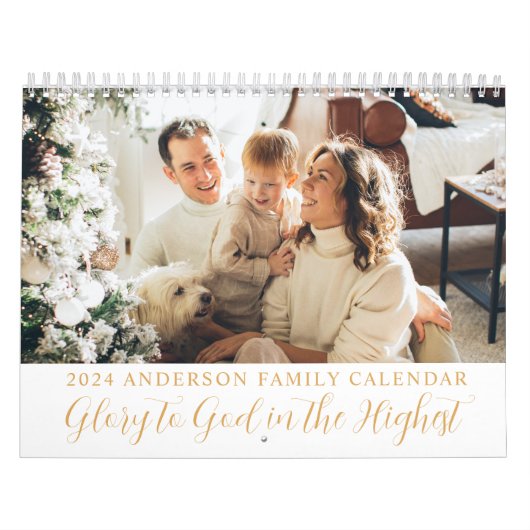 Christelijk geloof gebaseerd op de moderne geloofs kalender (Hoes)