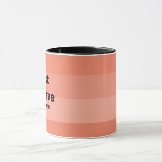 Christelijk Geloof Gewoon Geloof Bijbelse Zalm Mok (Midden)