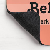 Christelijk Geloof Gewoon Geloof Bijbelse Zalm Muismat (Hoek)