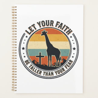Christelijk geloof Giraffe Inspirerend Retro Zonso Planner