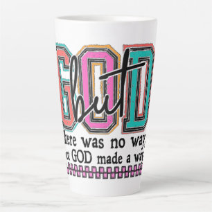 Christelijk geloof God maakte een weg Latte Mok