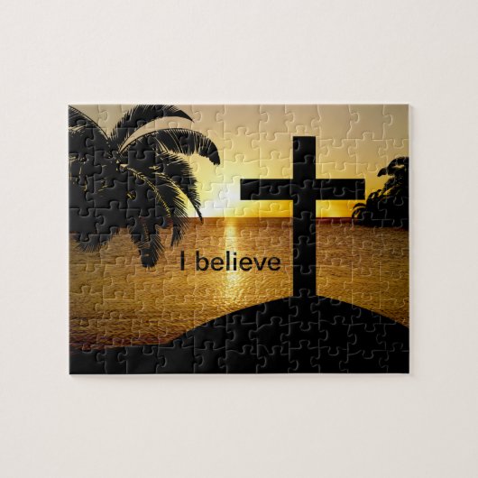 Christelijk geloof ik Theme Adult Jigzaag Puzzles Legpuzzel (Horizontaal)