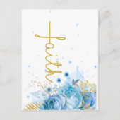 Christelijk geloof in het kruis briefkaart (Voorkant)