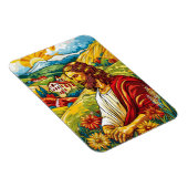 Christelijk geloof Inspirerend kunst voor de opsta Magneet (Rechterzijde)