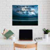 Christelijk geloof, Inspirerend, Vrede in het Stor Foto Afdruk