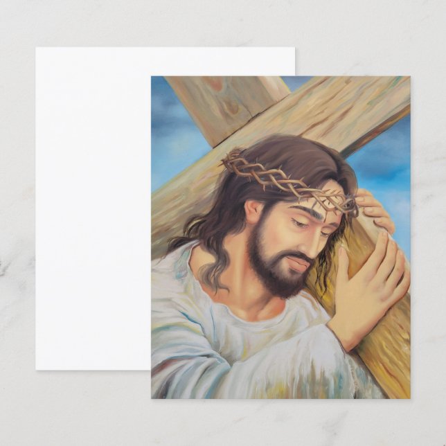Christelijk geloof Jezus Christus (Voorkant / Achterkant)