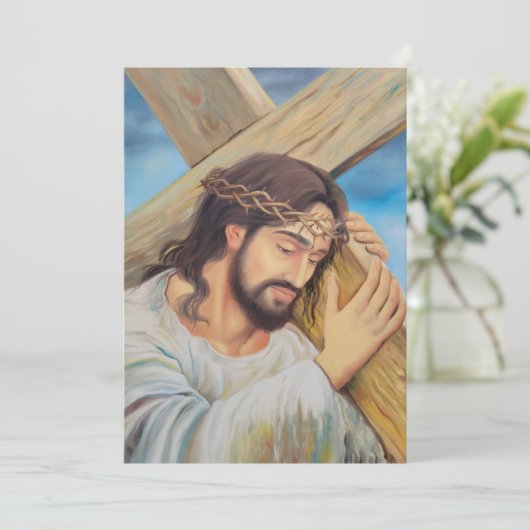 Christelijk geloof Jezus Christus (Staand voorkant)