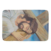 Christelijk geloof Jezus Christus Badmat (Voorkant)