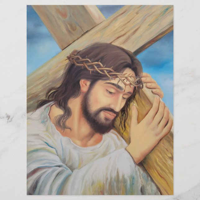 Christelijk geloof Jezus Christus Briefhoofd (Voorkant)