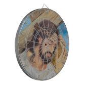Christelijk geloof Jezus Christus Dartbord (Voorkant Links)