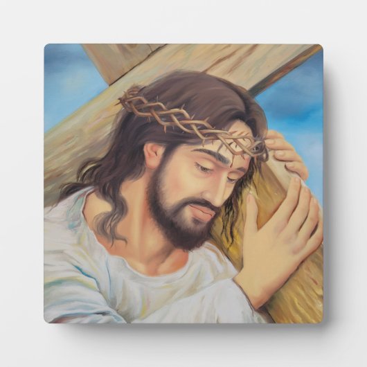 Christelijk geloof Jezus Christus Fotoplaat (Voorkant)