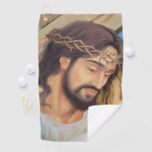 Christelijk geloof Jezus Christus Golfhanddoek (Insitu)