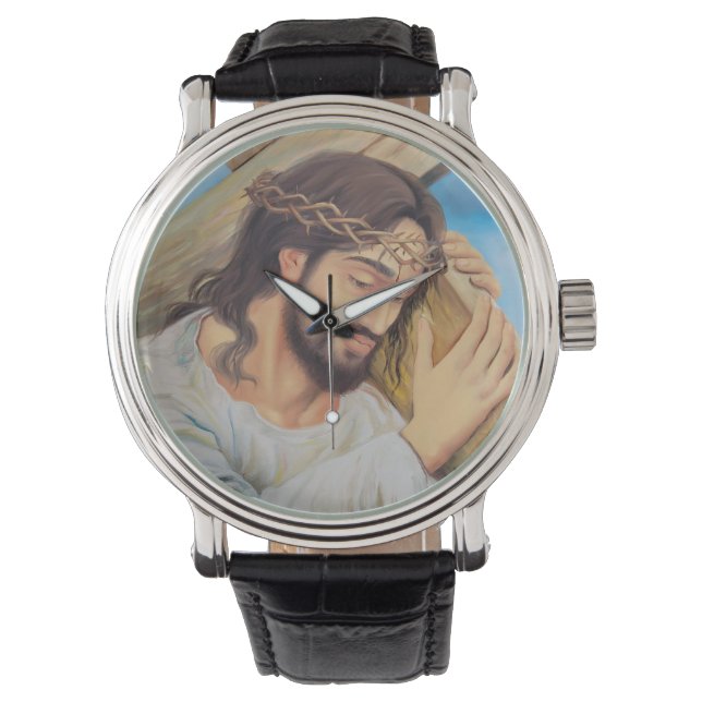 Christelijk geloof Jezus Christus Horloge (Voorkant)