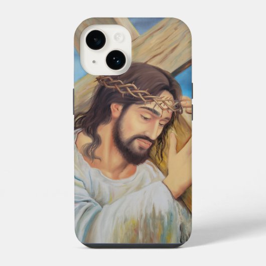Christelijk geloof Jezus Christus iPhone Hoesje (Achterkant)