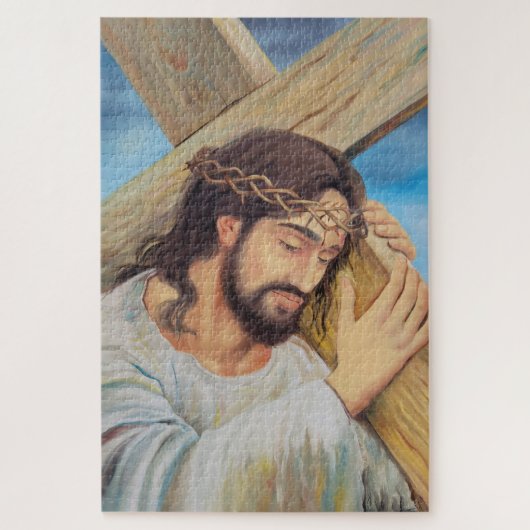 Christelijk geloof Jezus Christus Legpuzzel (Verticaal)