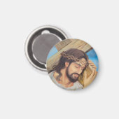 Christelijk geloof Jezus Christus Magneet (Voorkant / Achterkant)