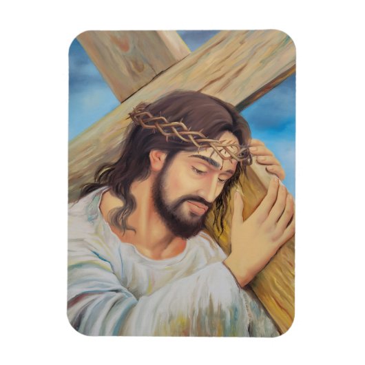 Christelijk geloof Jezus Christus Magneet (Verticaal)