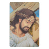Christelijk geloof Jezus Christus Mini Klembord (Achterkant)