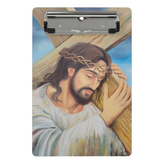Christelijk geloof Jezus Christus Mini Klembord (Voorkant)