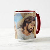 Christelijk geloof Jezus Christus Mok (Voorkant rechts)