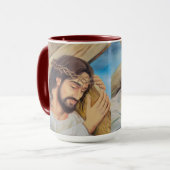 Christelijk geloof Jezus Christus Mok (Voorkant links)