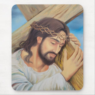 Christelijk geloof Jezus Christus Muismat