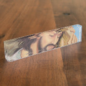 Christelijk geloof Jezus Christus Naambordje (Zijkant)