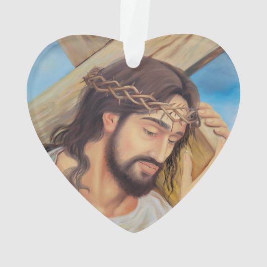 Christelijk geloof Jezus Christus Ornament (achterkant)