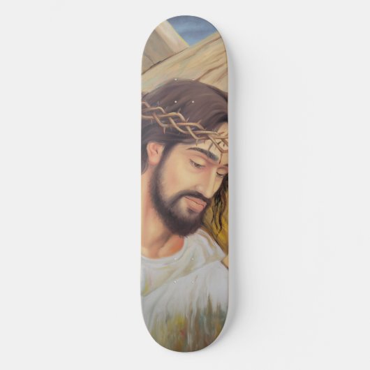 Christelijk geloof Jezus Christus Persoonlijk Skateboard (Voorkant)