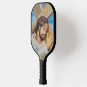 Christelijk geloof Jezus Christus Pickleball Paddle (Links)