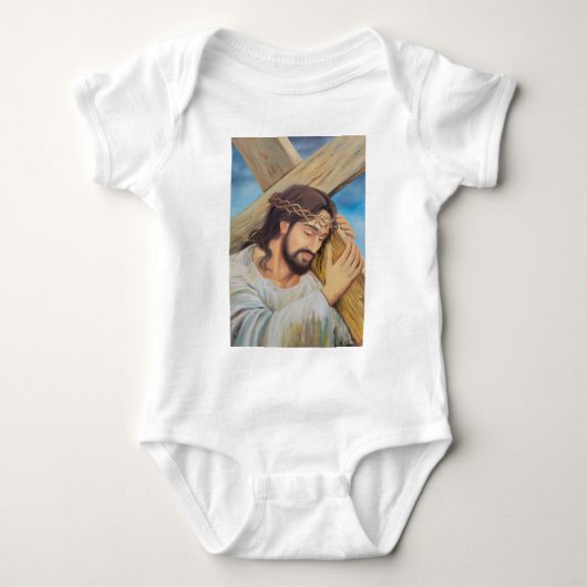 Christelijk geloof Jezus Christus Romper (Voorkant)