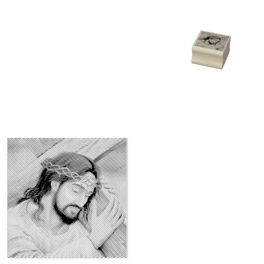 Christelijk geloof Jezus Christus Rubberstempel (Gestempeld)