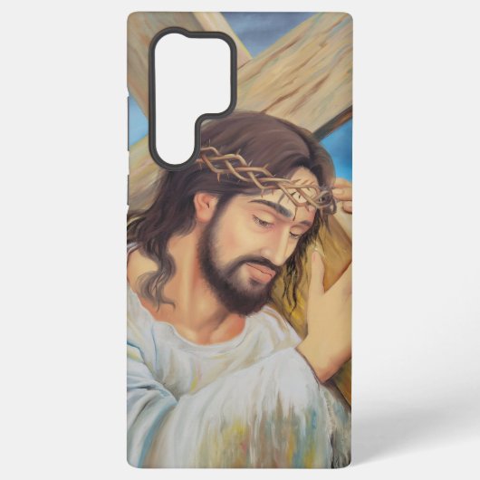 Christelijk geloof Jezus Christus Samsung Galaxy Hoesje (Achterkant)