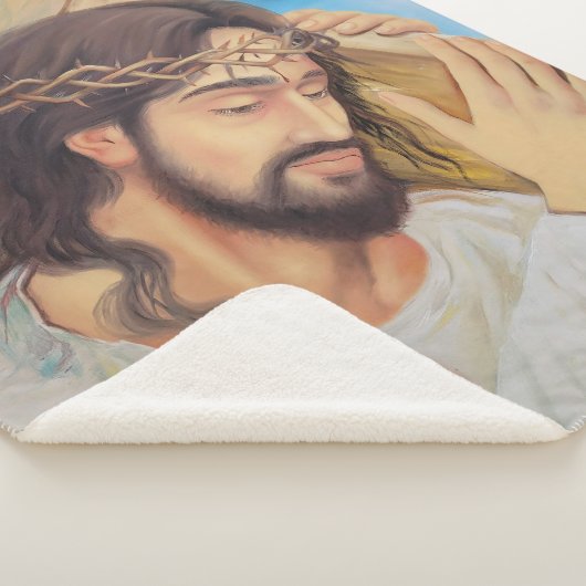 Christelijk geloof Jezus Christus Sherpa Deken (3/4)