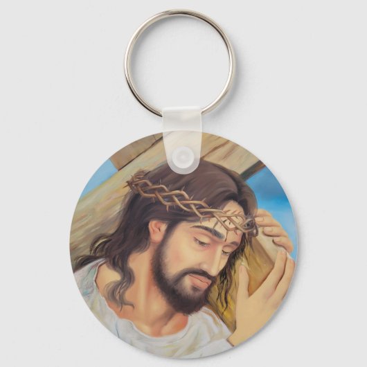Christelijk geloof Jezus Christus Sleutelhanger (Voorkant)
