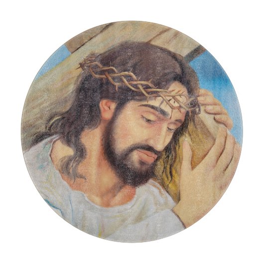 Christelijk geloof Jezus Christus Snijplank (Voorkant)
