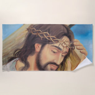 Christelijk geloof Jezus Christus Strandlaken