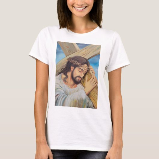 Christelijk geloof Jezus Christus T-shirt (Voorkant)