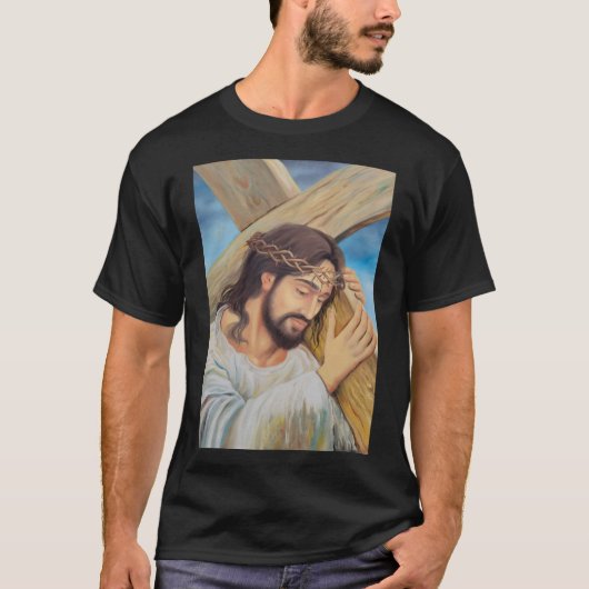 Christelijk geloof Jezus Christus T-shirt (Voorkant)