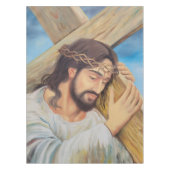 Christelijk geloof Jezus Christus Tafelkleed (Voorkant)