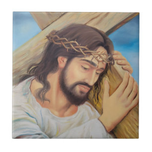 Christelijk geloof Jezus Christus Tegeltje
