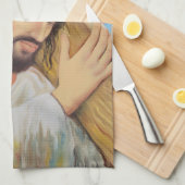 Christelijk geloof Jezus Christus Theedoek (Quarter Fold)