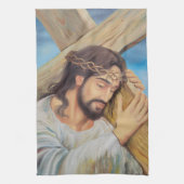 Christelijk geloof Jezus Christus Theedoek (Verticaal)