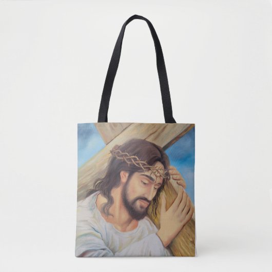 Christelijk geloof Jezus Christus Tote Bag (Voorkant)