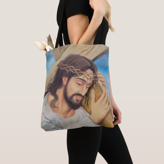 Christelijk geloof Jezus Christus Tote Bag (Dichtbij)