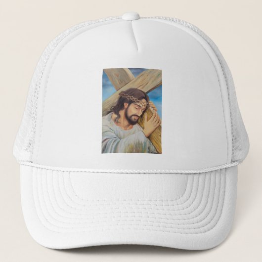 Christelijk geloof Jezus Christus Trucker Pet (Voorkant)