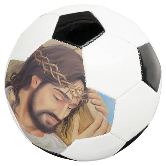 Christelijk geloof Jezus Christus Voetbal (Drie kwart)