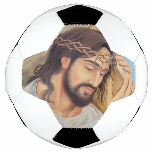 Christelijk geloof Jezus Christus Voetbal (Voorkant)