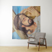 Christelijk geloof Jezus Christus Wandkleed (In situ)